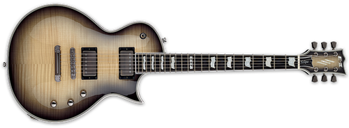ESP E-II Eclipse Full Thickness  Black Natural Burst  6-String Electric Guitar  