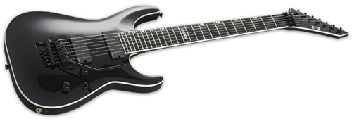 ESP E-II HORIZON FR-7 Black     7-String Electric Guitar  