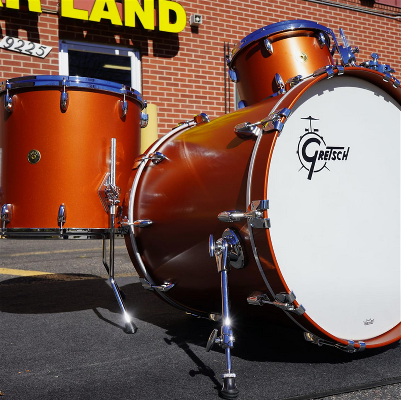 Gretsch USA Custom Satin Copper 3-Piece Shell Pack