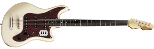 Schecter    DIAMOND SERIES  Hellcat-VI  Ivory Pearl 6-String Electric Guitar  