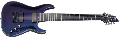 Schecter DIAMOND SERIES  Hellraiser Hybrid C-8 Ultra Violet  8-String Electric Guitar  