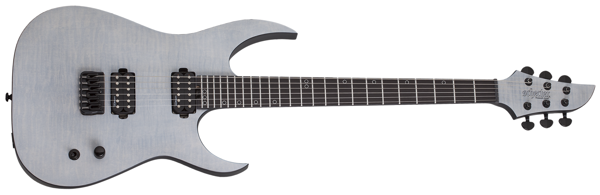 Schecter DIAMOND SERIES  KM-6 MK-III Legacy Transparent White Satin  6-String Electric Guitar 2023