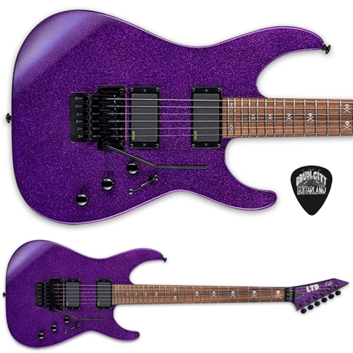 LTD SIGNATURE SERIES KH-602 Purple Sparkle  6-String Electric Guitar  