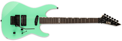LTD DELUXE Mirage Deluxe '87 Turquoise 6-String Electric Guitar  
