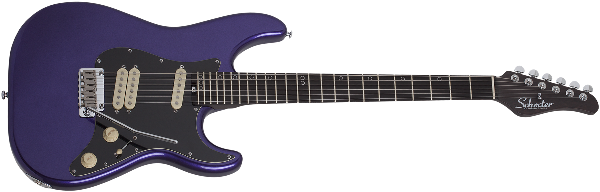 Schecter DIAMOND SERIES MV-6  Metallic Purple  6-String Electric Guitar 2023