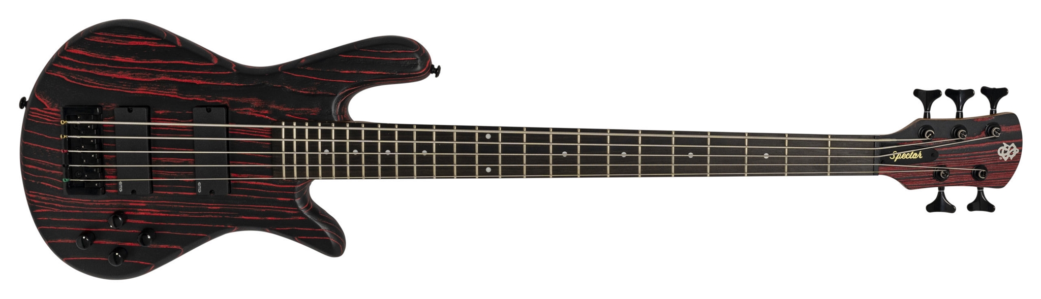 Spector NS Pulse-5 Cinder Red 5-String Electric Bass Guitar  