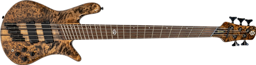 Spector NS Dimension 5 - Multi Scale -Super Faded Black Gloss  5-String Bass Guitar 