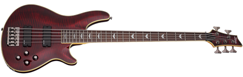 Schecter  DIAMOND SERIES Omen Extreme-5  Black Cherry  5-String Electric Bass Guitar