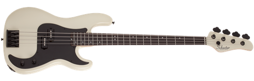 Schecter    DIAMOND SERIES   P-4 Ivory  4-String Electric Bass Guitar  