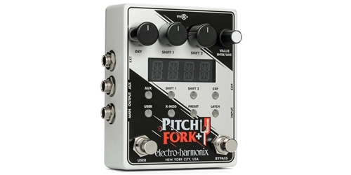 ELECTRO-HARMONIX Pitch Fork+ Polyphonic Pitch Shifter Pedal
