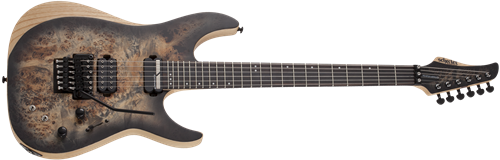 Schecter DIAMOND SERIES Reaper-6 FR-S  Charcoal Burst 6-String Electric Guitar  
