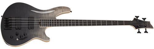 Schecter DIAMOND SERIES SLS Elite-4 Black Fade Burst   4-String Electric Bass Guitar  