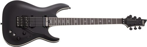 Schecter DIAMOND SERIES C-1 FR/S  SLS Evil Twin Satin Black 6-String Electric Guitar  