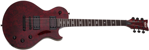 Schecter DIAMOND SERIES Solo-II  Apocalypse Red Reign 6-String Electric Guitar  