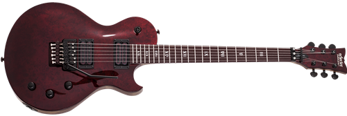 Schecter DIAMOND SERIES Solo-II FR Apocalypse Red Reign 6-String Electric Guitar  