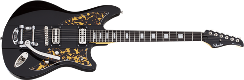 Schecter DIAMOND SERIES Spitfire  Black Leopard  6-String Electric Guitar  