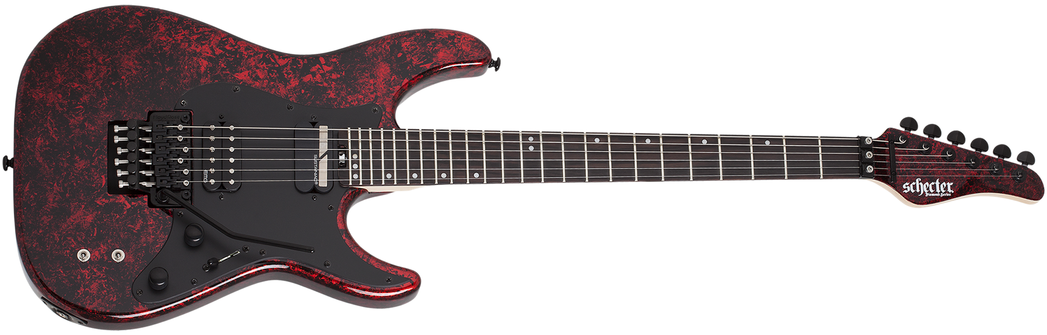 Schecter DIAMOND SERIES Sun Valley Super Shredder FR/S Red Reign   6-String Electric Guitar  