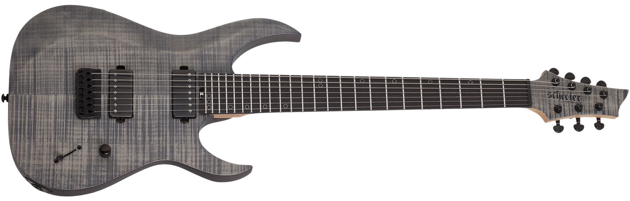 Schecter DIAMOND SERIES Sunset-7 Extreme Grey Ghost 7-String Electric Guitar