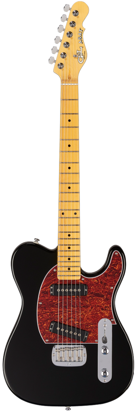 G&L TRIBUTE SERIES ASAT Special Black/Maple  6-String Electric Guitar