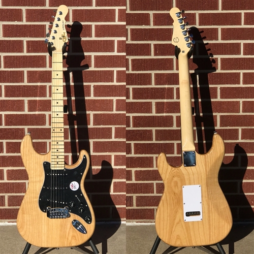 G&L TRIBUTE SERIES Legacy Natural/Maple 6-String Electric Guitar 