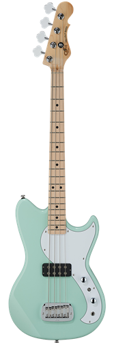 G&L TRIBUTE SERIES Fallout  30" Short scale Surf Green 4-String Electric Bass