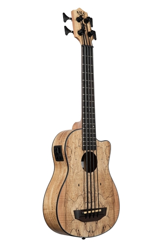 KALA SP-MAPL-FS Spalted Maple Acoustic/Electric U-BASS