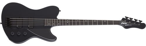 Schecter DIAMOND SERIES Ultra Bass Satin Black 4-String Electric Bass Guitar  