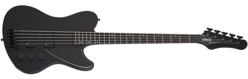 Schecter    DIAMOND SERIES Ultra-5 Bass Satin Black     5-String Electric Bass Guitar  