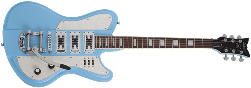 Schecter DIAMOND SERIES Ultra-III Vintage Blue  6 String Electric Guitar