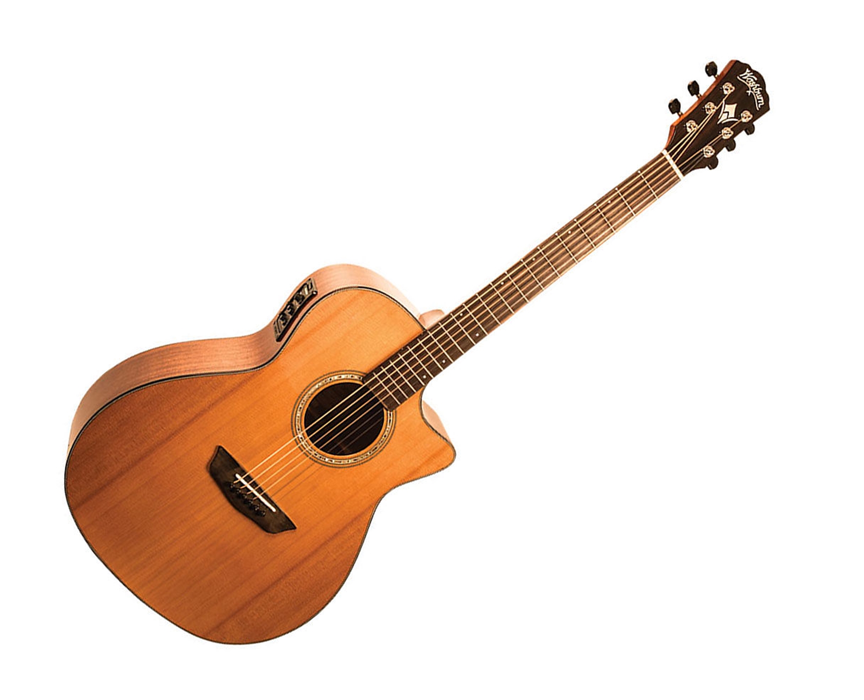 	Washburn Woodline WLG110SWCEK-D-U    All Solid 	 6-String Acoustic/Electric Guitar  