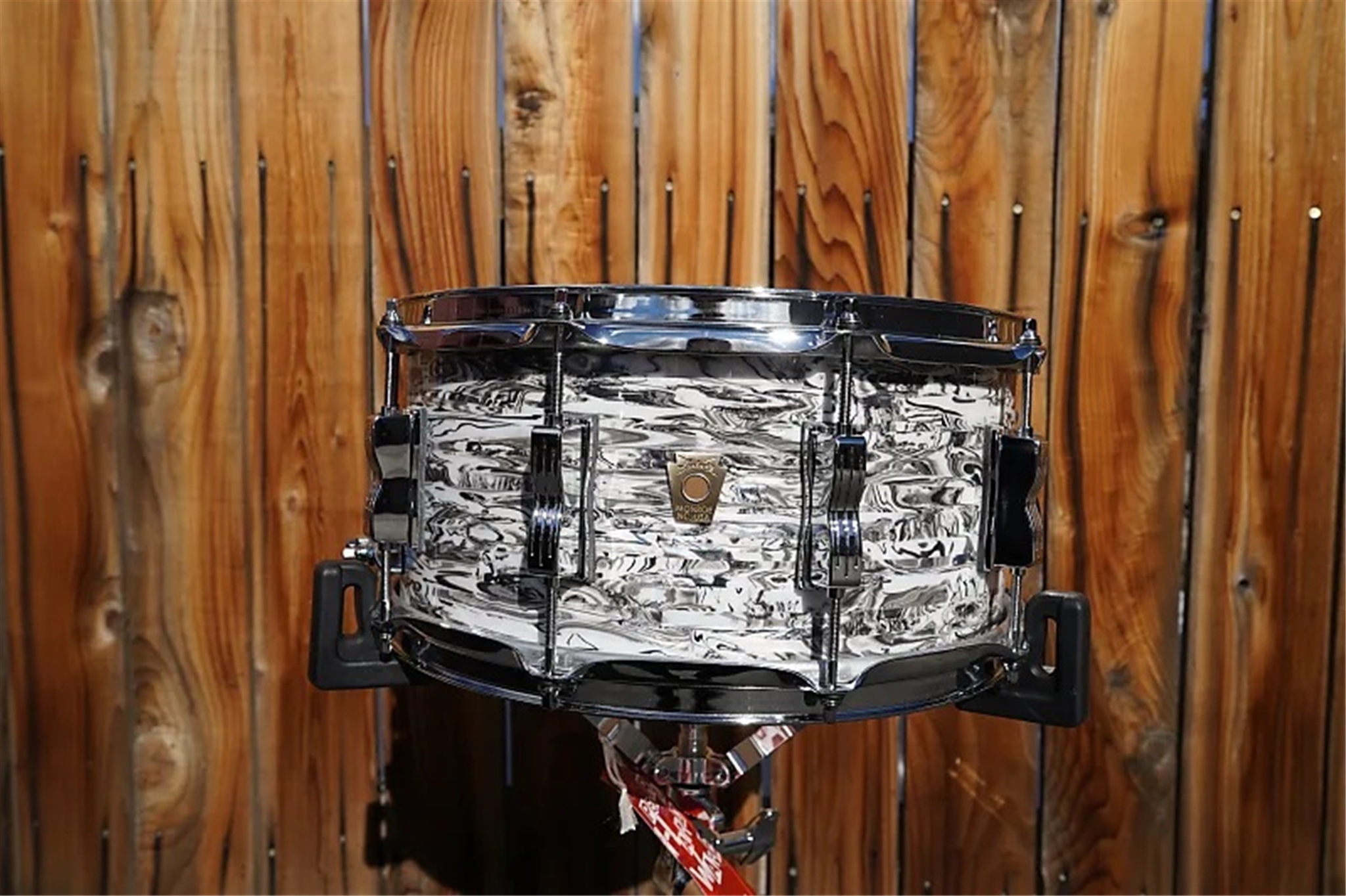 Ludwig USA Classic Series - White Abalone - 6.5 x 14" Maple Snare Drum