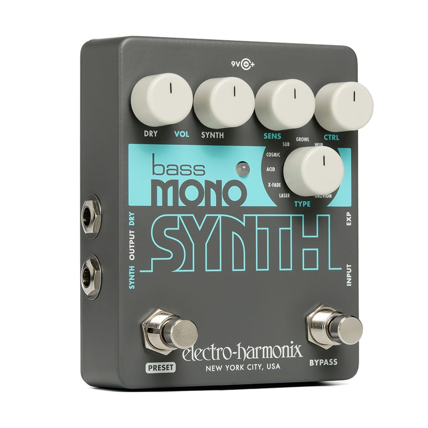 ELECTRO-HARMONIX  Bass Mono Synth Guitar Synthesizer Pedal