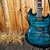 ESP USA Viper Black Aqua Sunburst 6-String Electric Guitar 2023