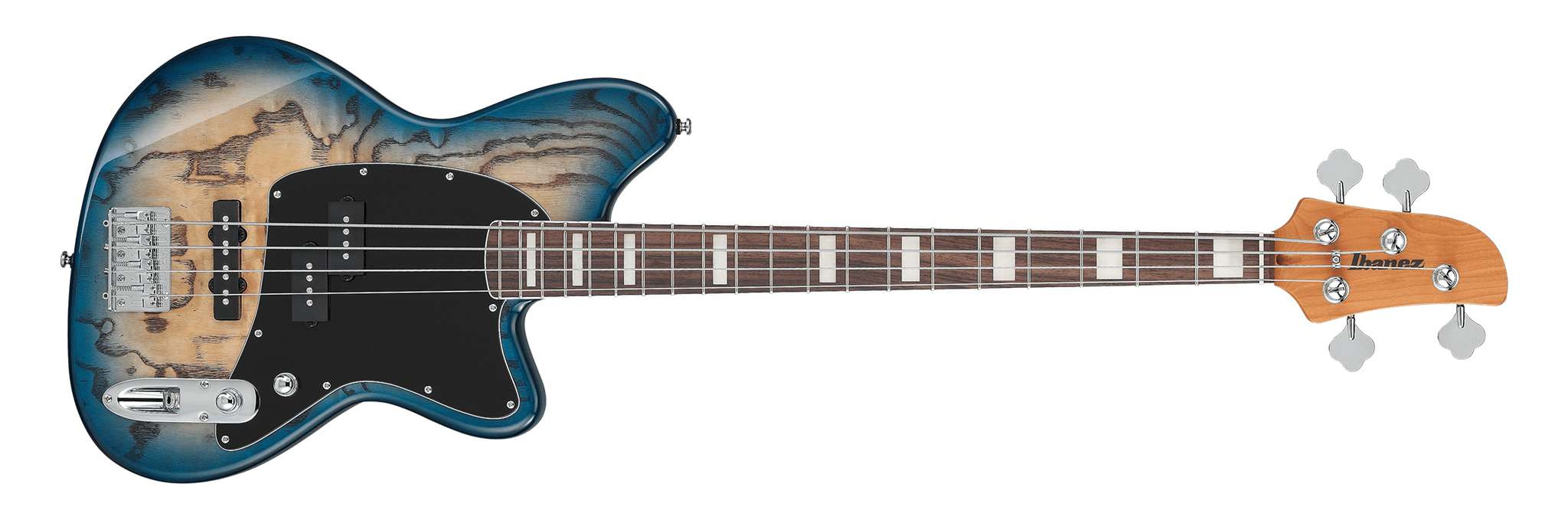 Ibanez  TMB400TA Cosmic Blue Starburst 4-String Electric Bass Guitar