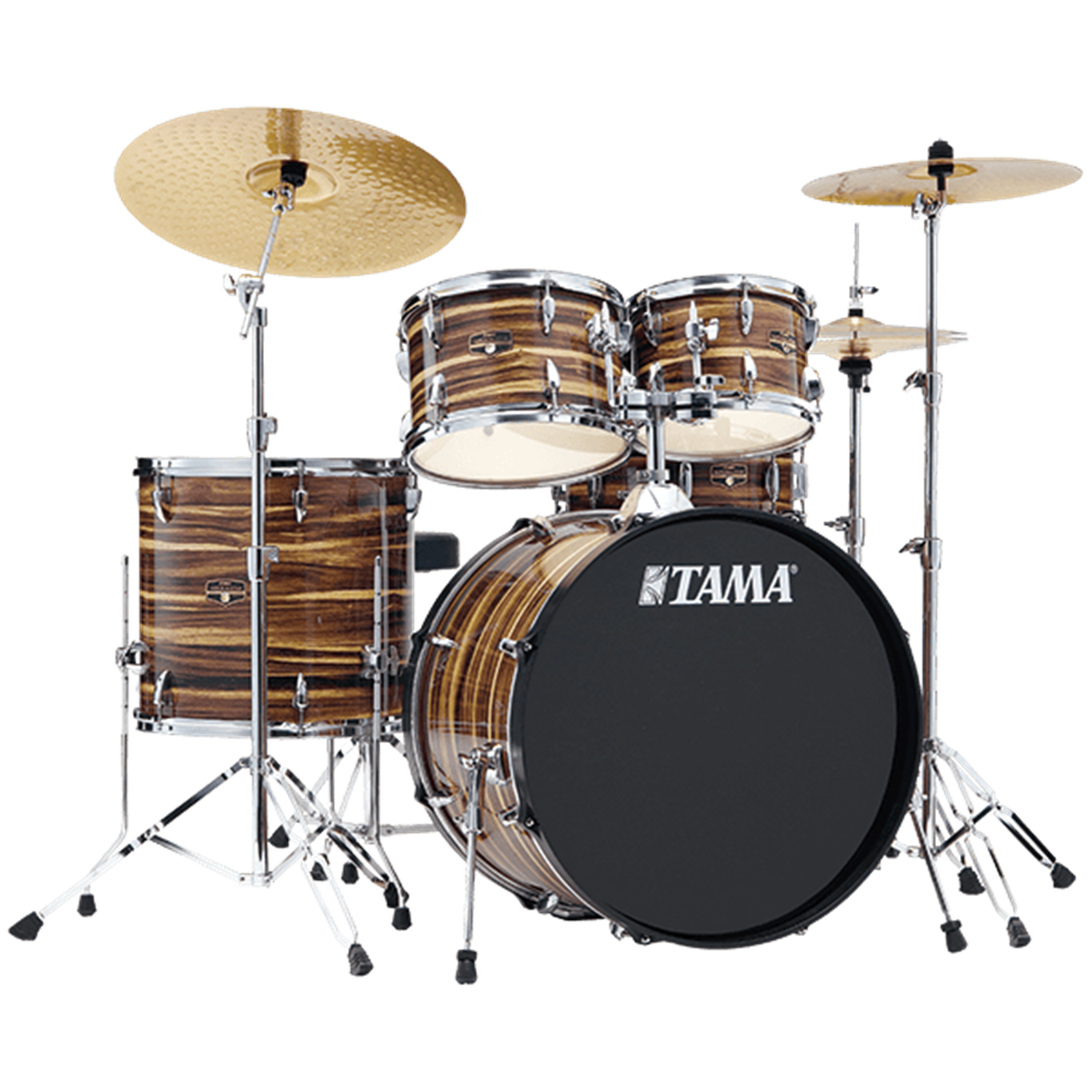 Tama Imperialstar IE52CCTW 5pc Complete Drum Set 22" Bass Drum w/ Hardware and Cymbals
