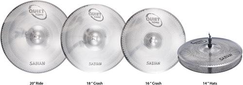Sabian QTPC504 Quiet Tone Cymbal Set 
