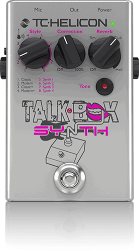 TC-Helicon Talkbox Synth Pedal TC-Helicon Talkbox Synth