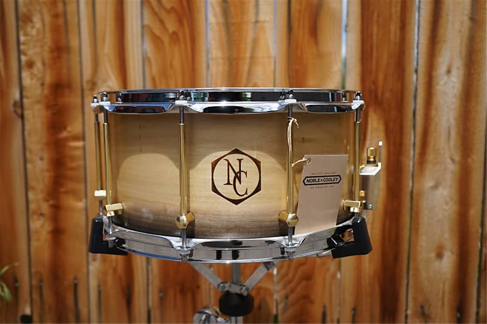 Noble & Cooley | USA Classic series | 1pc. Tulip Snare | Natural Oil Finish| 7x14" Snare Drum