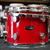 PDP LX-Series 12" Maple Tom w/ Rims Mount Bracket - Cherry Lacquer | 9x12"