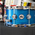 DW USA Collectors Series 6.5x13" Pure Maple SSC Shell Snare Drum With Ring's - Intense Azure Satin Oil