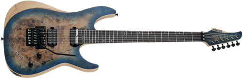 Schecter DIAMOND SERIES Reaper-6 FR-S Satin Sky Burst 6-String Electric Guitar  