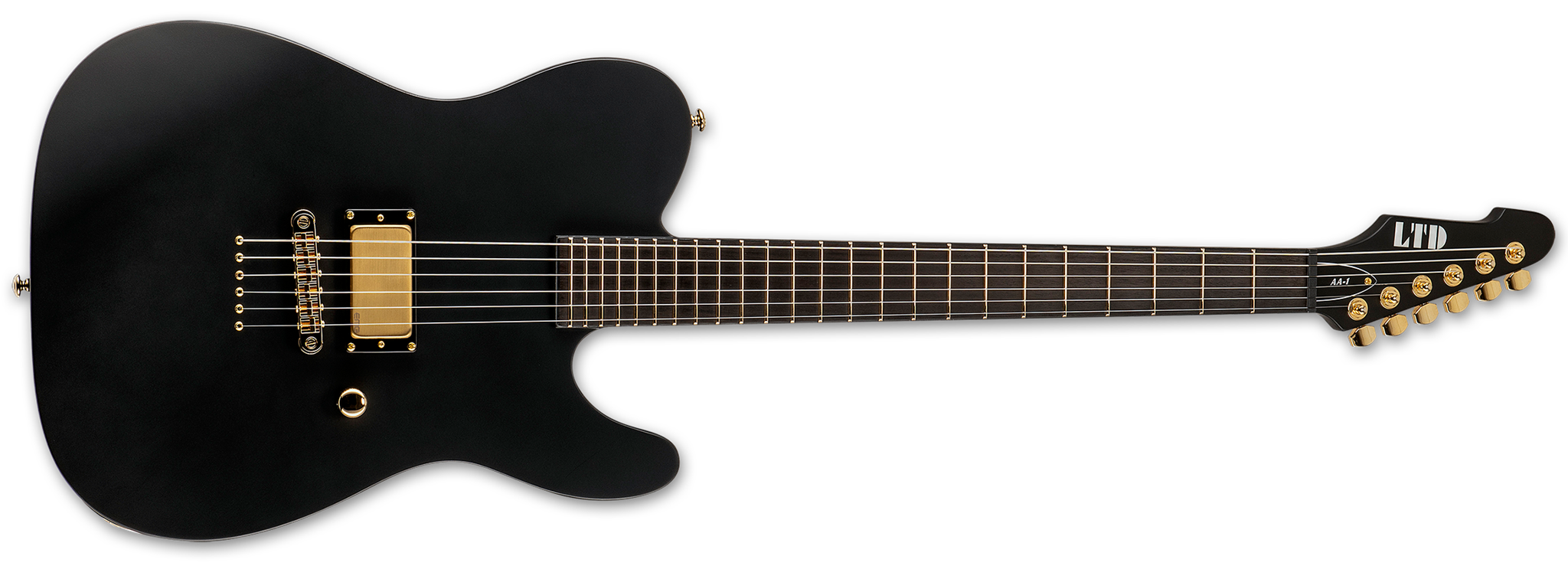 	LTD SIGNATURE SERIES AA-1   Alan Ashby Black Satin 6-String Electric Guitar  