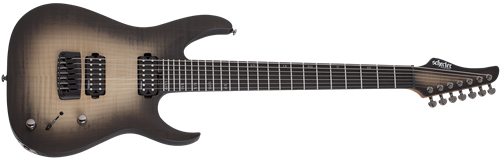 Schecter DIAMOND SERIES Banshee Mach-7   Ember Burst 7-String Electric Guitar  