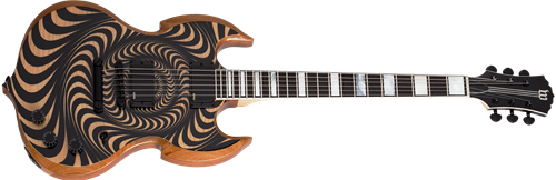 Wylde Audio Barbarian Raw Top 6-String Electric Guitar  