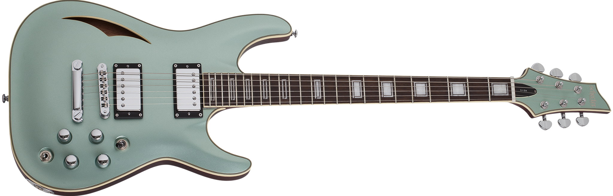 Schecter DIAMOND SERIES  C-1 EA Classic Pellham Blue  6-String Electric Guitar 2023