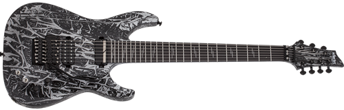 Schecter DIAMOND SERIES C-7FR/S Silver Mountain 7-String Electric Guitar 