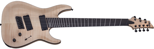 Schecter DIAMOND SERIES SLS Elite C-7 Multiscale Gloss Natural  7-String Electric Guitar  