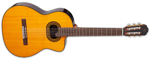 Takamine GC6CE   Natural 6-String Classical Electric Guitar