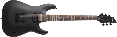 Schecter    DIAMOND SERIES   Damien-6 Satin Black    6-String Electric Guitar  