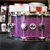 DW USA Collectors Series 6.5x14" Maple SSC Snare Drum w/ Rings - Purple Glass Sparkle Finish Ply
